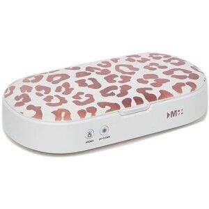 New MYTAGALONGS UV Sanitizer Kit Rose Gold Leopard Print NIB